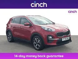 Red Used 2021 Kia Sportage 2 SUV | £13,989 (Good price)