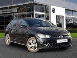 Black Used 2024 VW Polo R-line Hatchback | £20,991 (Fair price)