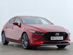 Red Used 2022 Mazda 3 Edition Hatchback | £19,498 (A bit pricey)