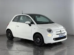 White Used 2018 Fiat 500 Anniversary Hatchback | £7,750 (Fair price)
