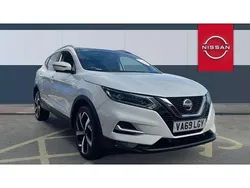 White Used 2020 Nissan Qashqai Tekna SUV | £13,027 (Fair price)