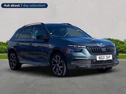 Grey Used 2021 Skoda Kamiq Monte Carlo SUV | £15,854 (A bit pricey)