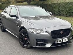 Grey Used 2016 Jaguar XF R-Sport Sedan | £7,490 (Fair price)