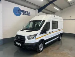 White Used 2022 Ford Transit S Van | £19,790 (Fair price)