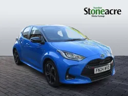 Blue Used 2024 Toyota Yaris Hybrid Edition Hatchback | £21,999 (A bit pricey)