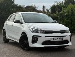 White Used 2022 Kia Rio GT-Line S Hatchback | £15,180 (Fair price)