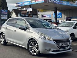 Silver Used 2013 Peugeot 208 Allure Hatchback | £3,095 (Fair price)