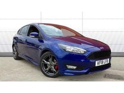 Blue Used 2017 Ford Focus ST-Line X Hatchback | £11,095 (Fair price)
