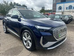 Blue Used 2021 Audi Q4 e-tron S-Line SUV | £19,995