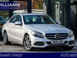Silver Used 2015 Mercedes C250 Sedan | £11,490 (Good price)