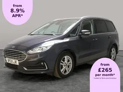 Blue Used 2021 Ford Galaxy Titanium MPV | £18,366 (Fair price)