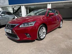 Red Used 2017 Lexus CT200h Hatchback | £12,990 (A bit pricey)