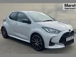 Grey Used 2023 Toyota Yaris Hybrid Sport Hatchback | £19,980 (A bit pricey)