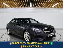 Black Used 2016 Mercedes E220 AMG Sedan | £11,699 (Fair price)