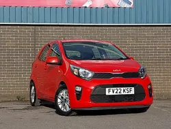 Red Used 2022 Kia Picanto 2 Hatchback | £9,998 (Fair price)