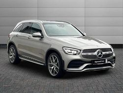 Silver Used 2021 Mercedes GLC300 AMG Line Premium SUV | £35,495 (A bit pricey)