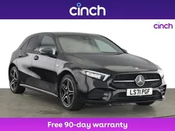 Black Used 2021 Mercedes A250 AMG line Hatchback | £17,999 (Fair price)