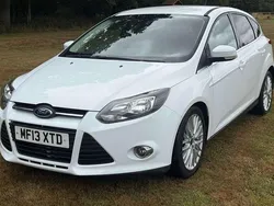 White Used 2013 Ford Focus Zetec Hatchback | £3,100 (Fair price)