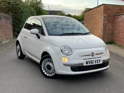 White Used 2011 Fiat 500 Lounge Hatchback | £3,490 (Fair price)
