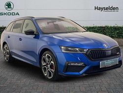 Blue Used 2021 Skoda Octavia vRS Estate | £19,195 (Fair price)