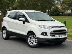 White Used 2016 Ford Ecosport Zetec SUV | £4,234 (Fair price)