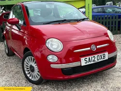 Red Used 2012 Fiat 500 Lounge Hatchback | £2,200 (Fair price)
