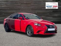 Red Used 2016 Lexus IS200t Sport Line Sedan | £15,495