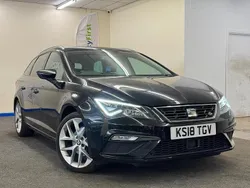 Black Used 2018 Seat Leon ST FR Estate | £7,495 (Good price)