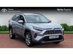 Silver Used 2022 Toyota RAV4 Hybrid SUV | £27,892 (Fair price)