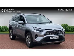Silver Used 2022 Toyota RAV4 Hybrid SUV | £28,964 (Fair price)