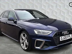 Blue Used 2020 Audi A4 S-Line Estate | £19,450 (Fair price)