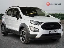 White Used 2021 Ford Ecosport Active SUV | £12,500 (Good price)