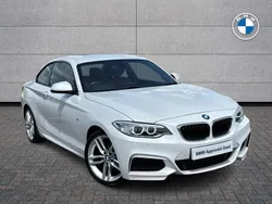 White Used 2016 BMW 218 M Sport Coupe | £11,990 (A bit pricey)