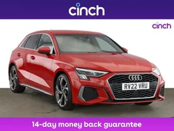 Red Used 2022 Audi A3 S-Line Hatchback | £18,749 (Good price)