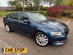 Blue Used 2017 Skoda Superb SE L Executive Hatchback | £8,290 (Fair price)