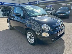 Black Used 2021 Fiat 500 Lounge Hatchback | £7,495 (Fair price)