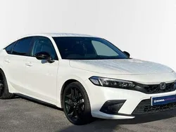 White Used 2022 Honda Civic Sport Hatchback | £25,390 (Fair price)