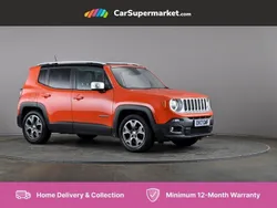Orange/black Used 2017 Jeep Renegade Limited SUV | £8,897 (Fair price)