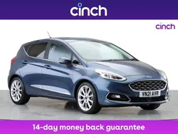 Blue Used 2021 Ford Fiesta Vignale Hatchback | £14,949 (A bit pricey)