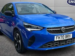 Blue Used 2020 Vauxhall Corsa-e Hatchback | £9,890 (Fair price)