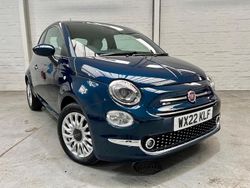 Blue Used 2022 Fiat 500 Dolcevita Hatchback | £10,595