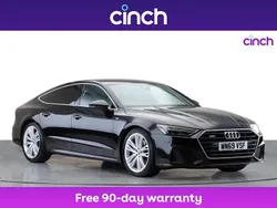 Black Used 2019 Audi A7 S-Line Hatchback | £25,499 (Fair price)