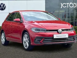 Red Used 2022 VW Polo Style Hatchback | £15,874 (Fair price)