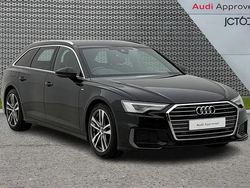 Black Used 2022 Audi A6 S-Line Estate | £28,184 (Fair price)