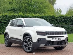 White New 2025 Jeep Avenger EV Summit SUV | £25,498 (Super price)