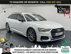 White Used 2019 Audi A6 Black Edition Estate | £21,470 (Fair price)