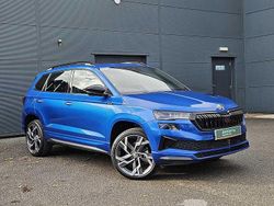 Blue Used 2024 Skoda Karoq SportLine SUV | £27,646 (Fair price)