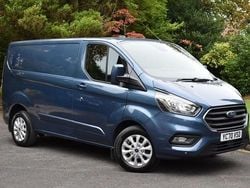 Blue Used 2020 Ford Transit Custom Limited Van | £12,495 (Good price)