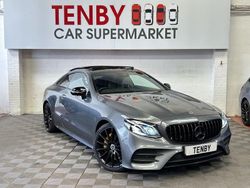 Grey Used 2020 Mercedes E220 AMG line Coupe | £20,295 (Fair price)