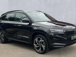 Black magic pearlescent Used 2025 Skoda Karoq SportLine SUV | £31,150 (Fair price)